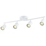 Vonluce 4-light Led Track Lighting Kit - Rotatable Heads, 3-color Temp. Fixed Price $62.34.