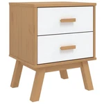 Bedside Cabinet Storage End Table Bedroom Furniture Solid Wood Pine Vidaxl. Fixed Price $60.99.