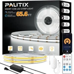 Pautix Cob Led Strip Light 65.6ft/20mwork Alexa/google Assistant9600 Leds. Fixed Price $139.75.