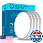 4pack 12 Inch Dimmable Led Flush Mount Ceiling Light Panel,24w 2520lm,2700k-6000. Fixed Price $77.80.