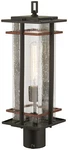 Minka Lavery San Marcos 1 Light Outdoor Post Mount, Coal / Antique Copper. Fixed Price $314.00.