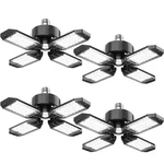 Chengchilit Led Garage Light - 4 Pack 130w 13000lm Deformable 4+1 130w-4pack. Fixed Price $48.91.