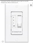 Ceiling Wall Control Switch For Fans Cw7wh. Fixed Price $50.00.