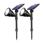 Roshwey Solar Spot Lights Outdoor, 600lm Flood Waterproof .... Fixed Price $57.44.