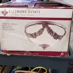 Biltmore Estate Baroque Ceiling Fan Light Kit Matte Black/antique Gold Ul. Fixed Price $150.00.