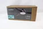 New Casablanca Wisp 44" Indoor 3-blade Ceiling Fan With Light & Remote. Fixed Price $139.99.