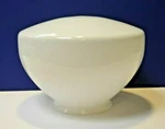 Elite Gloss White Opal Small Schoolhouse 6" Fitter Glass Shade 71020004 New. Fixed Price $69.95.