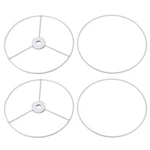 Uxcell Lamp Shade Ring 150mm Dia Lampshade Holder Frame Connecting - White. Fixed Price $21.63.