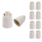 10pcs E-simpo 4pin Gx24q Cfl To E26/e27 Lamp Base Socket Adapter White. Fixed Price $24.64.