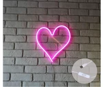 Britrio Led Neon Light Sign, 13.4 X12.6 Heart Shape Sign Wall. Fixed Price $32.78.