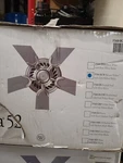 Minkaaire F568-bcw Supra 52" Uni-pack 5-blade Indoor Ceiling Fan. Fixed Price $141.99.