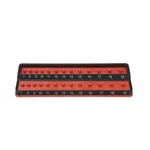 Mechanics Time Saver Psh38m-red 3/8" Metric Peg Socket Holder - Red. Fixed Price $33.53.