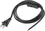 Lamp Cord Has Button Switch Ul304 2a/120v,plug,stripped Ends Ready For Wiring.... Fixed Price $19.66.