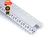 Hunhun 5-pack 6.6ft/2meter Plaster-in, Trimless Recessed 5pack *6.6ft, Silver. Fixed Price $111.99.