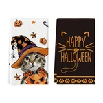 Artoid Mode Pumpkin Cat Happy Halloween Kitchen Towels 18x26 Inches, Black. Fixed Price $20.41.