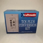 Craftmade Cxl52 Pb Brass Color Tcs Conversion Kit Open Box. Fixed Price $124.99.