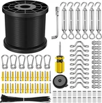 Nereus 200ft String Light Hanging Kit 304 Stainless Steel Cable W/ Turnbuckles. Fixed Price $71.99.