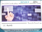 Binzet Wall-mounted Glass Touch Panel Led Dimmer Switch Controller - White. Fixed Price $8.00.