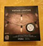Cleveland Vintage Lighting 10 Bulb Socket Cord (bulbs Not Included). Fixed Price $15.00.