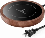 Sweetfull Coffee Mug Warmer, 36w Electric Cup Warmer For Desk With Wood. Fixed Price $35.82.