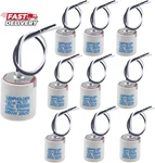 Rextin 10pcs Ceramic Standard Medimun Screw Base Socket E26 E27 Bulb Holders Wit. Fixed Price $10.32.