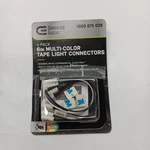 4 Pack Commercial Electric Ce Led Strip Light Connector Rgb+w 6" Cord. Fixed Price $12.00.