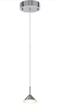Aspen Creative 61110-11 Adjustable Led One Hanging Mini Ceiling Light - Chrome. Fixed Price $24.99.