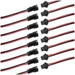 Ruiwaer 50pcs 2pin Jst Sm Connector Male To Female Wire Cable With.... Fixed Price $12.99.