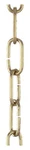 B&p Lamp Brass Plated, Straight-sided Chain, 3 Ft. Length. Fixed Price $12.40.