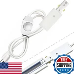 Bravsekai White Track Lighting Live End Cord Inline Dimmer Switch 9.84ft H. Fixed Price $52.56.