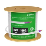 1000 Ft. 16/2 White Cmp Solid Bare Copper Unshielded Led Lighting Dimmer Control. Fixed Price $436.79.