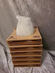 (6) New Halo 6" Recessed Ceiling Light Full Cone Baffle W/ Trim White 6125wb. Fixed Price $49.95.