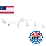 Vonluce 6 Light Track Fixture, Led Lighting Kit With Rotatable. Fixed Price $76.65.