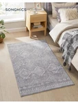 Songmics Home Area Rug, 3x5 Ft Rug For Bedroom Grey. Fixed Price $40.00.