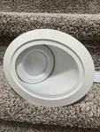 Elco El761ct5w Super Sloped Ceiling Reflector Insert 5-cct Switch 6 Led White. Fixed Price $65.00.