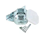 Lot Of (4) Westinghouse 01240-00 124000 Sidemount New Work Fan Mounting Box. Fixed Price $60.00.