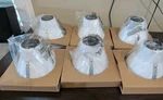 6 Pack Procuru 6" Recessed Light Shorty Cone Trim White Af637gw 75w Open Box. Fixed Price $24.95.
