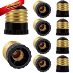 Dicuno Ul Listed E26 To E12 Socket Adapter Black, Standard 10 Pack, Black. Fixed Price $21.45.
