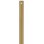 Visual Comfort Gerneration Lighting 18" Downrod In Burnished Brass. Fixed Price $15.00.
