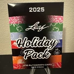 2025 Leaf Holiday Pack (new, Factory Sealed) *one Autograph Card Per. Fixed Price $11.46.