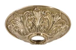 B&p Lamp Die Cast Brass Ceiling Light Canopy Plate, 5 1/2 Inch Diameter,. Fixed Price $83.84.