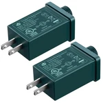 Feekoon 2 Pack Replacement Yard Adapter, 12vdc 1a Power Supply For Green. Fixed Price $18.99.