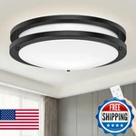 Hepside Flush Mount Led Ceiling Light With Remote, Dimmable 3000k-6500k Adjustab. Fixed Price $47.09.