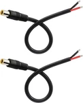 Gintooyun 2 Pcs Dc7909 Power Pigtails Cable, 12v Dc 8mm Male Plug Red, Black. Fixed Price $13.88.