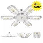 Sansi Led Garage Light 6500lm Adjustable Panels 600w Equivalent Ceiling Lighting. Fixed Price $48.95.