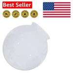 Elegant 6-inch White Glass Globe Shade - 3-1/4 Inch Fitter For Stylish Lighting. Fixed Price $30.99.