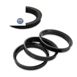 Wzp 4pcs Hub Centric Rings, Od 73.1mm To Id 60.1mm, Plastic Black. Fixed Price $12.23.