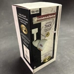 Hampton Bay Dimension Track Lighting Halogen Light Gu10 Milk Glass Shade. Fixed Price $24.95.