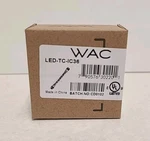 Wac Lighting Led-tc-ic36 Joiner Cable For Led 24v Tape Light 36" Black. Fixed Price $9.99.