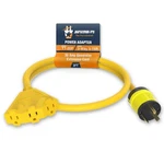 L5-30 Or Tt-30p To Triple 5-15r Generator Power Cord Adapter, By Journeyman P.... Fixed Price $37.56.